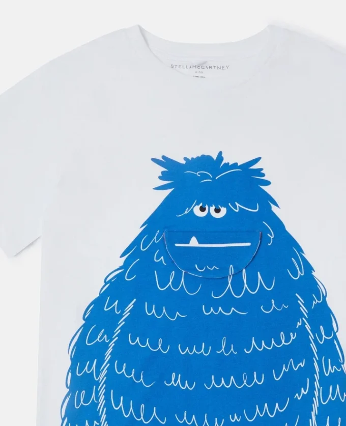 T-shirt con stampa grafica mostro T-shirt con stampa grafica mostro