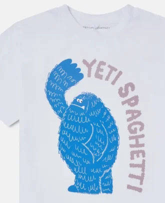 T-shirt con stampa grafica mostro