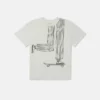 T-shirt con stampa grafica skateboard T-shirt con stampa grafica skateboard
