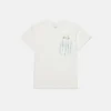 T-shirt con stampa grafica skateboard
