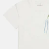 T-shirt con stampa grafica skateboard