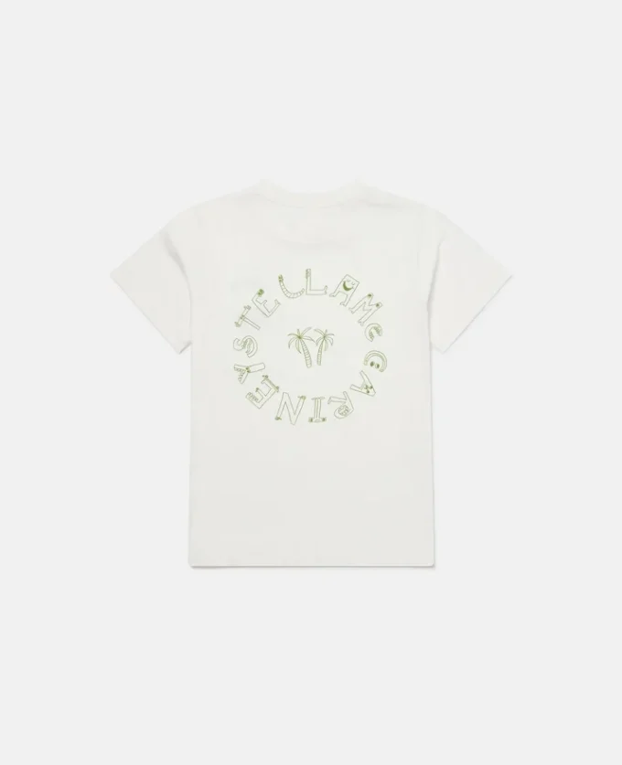 T-shirt con stampa grafica skateboard
