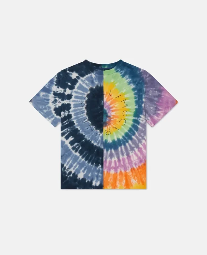 T-shirt con stampa grafica Tie-Dye T-shirt con stampa grafica Tie-Dye