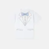T-shirt con stampa grafica Tuxedo T-shirt con stampa grafica Tuxedo