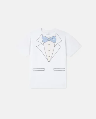 T-shirt con stampa grafica Tuxedo