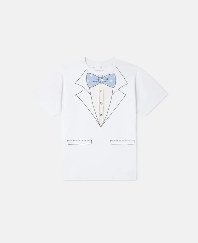 T-shirt con stampa grafica Tuxedo T-shirt con stampa grafica Tuxedo