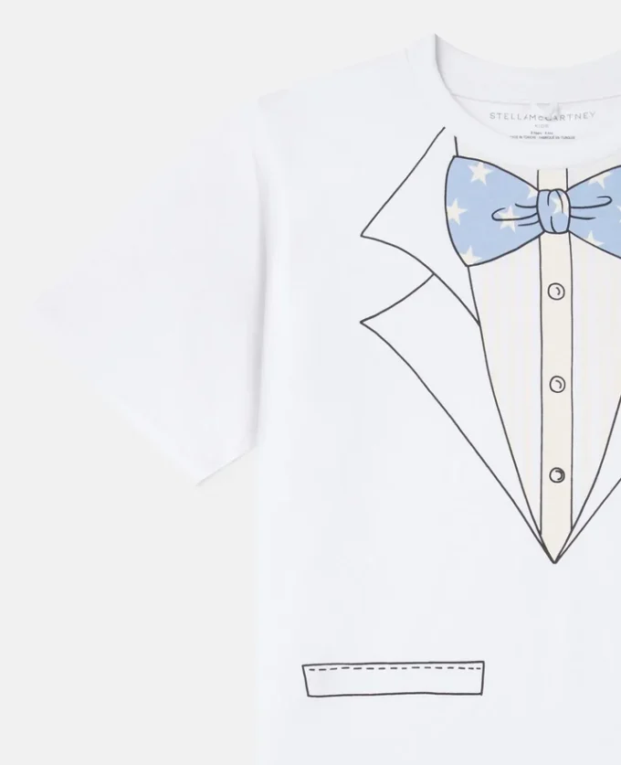 T-shirt con stampa grafica Tuxedo T-shirt con stampa grafica Tuxedo
