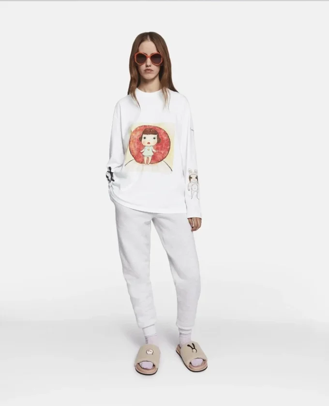 T-shirt con stampa Lonesome Puppy T-shirt con stampa Lonesome Puppy
