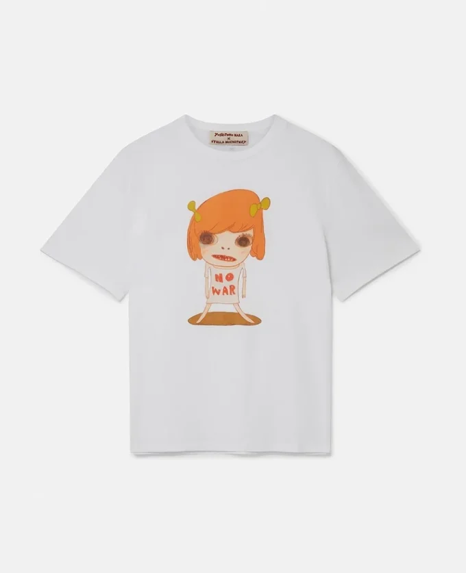 T-shirt con stampa No War T-shirt con stampa No War