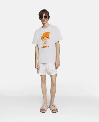 T-shirt con stampa No War