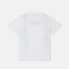 T-shirt con stampa papillon e bretelle T-shirt con stampa papillon e bretelle