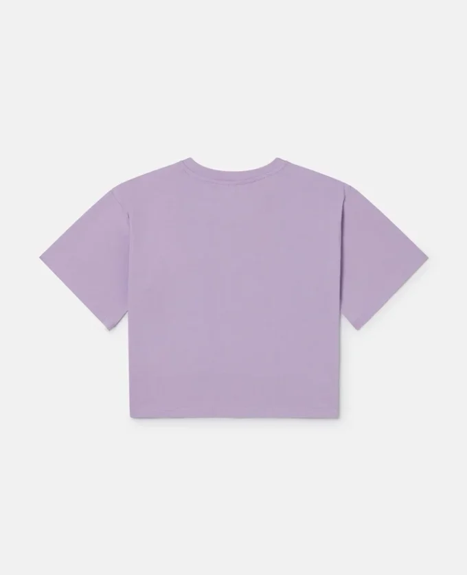 T-shirt corta con scritta Stella Woodland T-shirt corta con scritta Stella Woodland