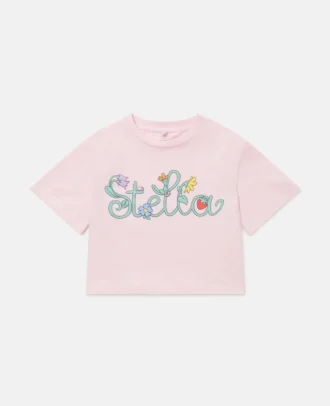 T-shirt corta con stampa grafica Stella Vine