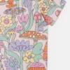 T-shirt girocollo con stampa bosco T-shirt girocollo con stampa bosco