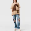 T-shirt in cotone con grafica cavallo T-shirt in cotone con grafica cavallo