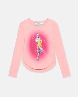 T-shirt oversize in cotone biologico Sexy Robot