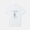 T-shirt oversize in cotone biologico Vitruvian Woman T-shirt oversize in cotone biologico Vitruvian Woman