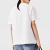 T-shirt oversize in cotone con logo