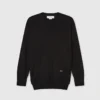 Top a maniche lunghe in maglia compatta Top a maniche lunghe in maglia compatta