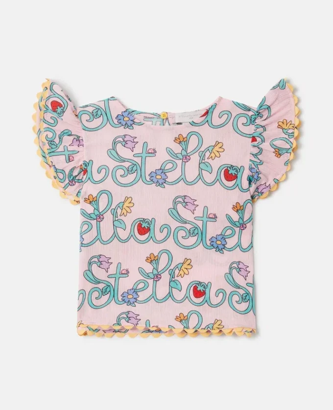 Top con maniche ad aletta Stella Vine Top con maniche ad aletta Stella Vine
