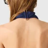 Top con scollo all’americana in raso Top con scollo all’americana in raso