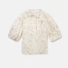 Top in twill con stampa doodle Rewild