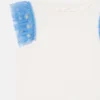 Top senza maniche con bordi in tulle Top senza maniche con bordi in tulle