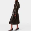 Trench con stampa coccodrillo Trench con stampa coccodrillo