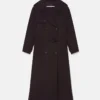 Trench double-face con cintura Trench double-face con cintura