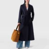 Trench double-face con cintura Trench double-face con cintura