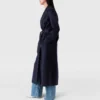 Trench double-face con cintura Trench double-face con cintura