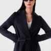 Trench double-face con cintura Trench double-face con cintura