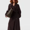 Trench double-face con cintura Trench double-face con cintura