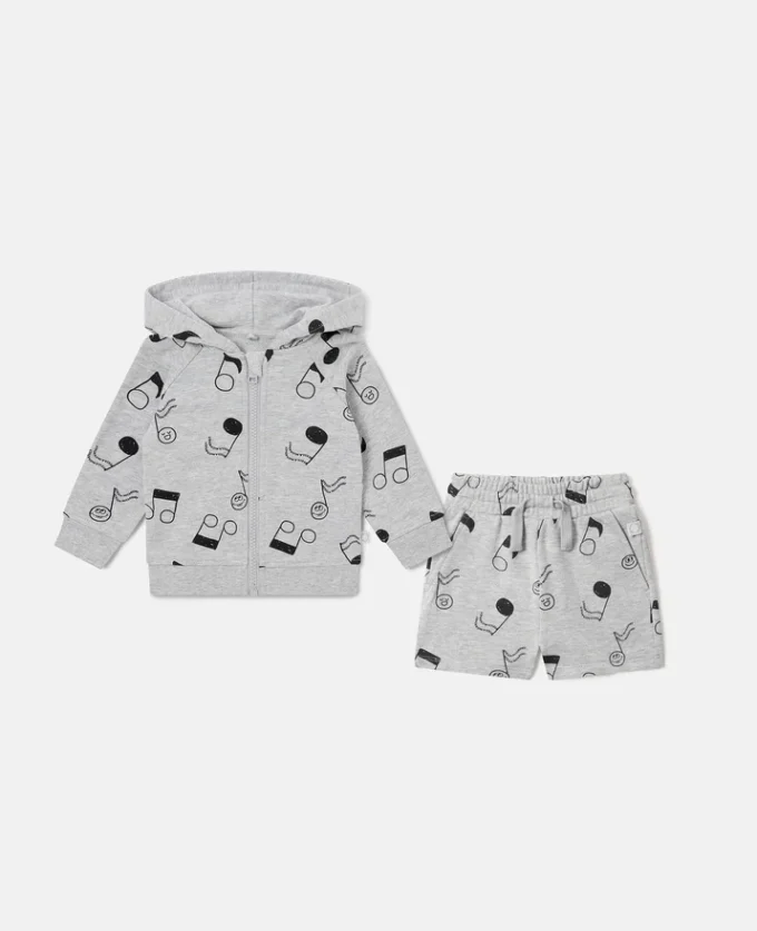 Tuta con stampa musicale Tuta con stampa musicale