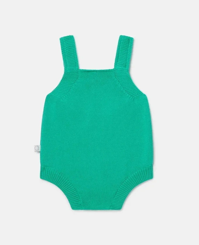 Tutina con ricamo grafico a forma di rana Tutina con ricamo grafico a forma di rana