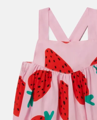 Tutina con stampa fragole