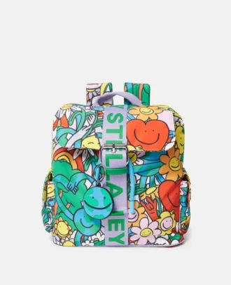 Zaino con fibbia Earth Friends Print