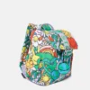 Zaino con fibbia Earth Friends Print Zaino con fibbia Earth Friends Print
