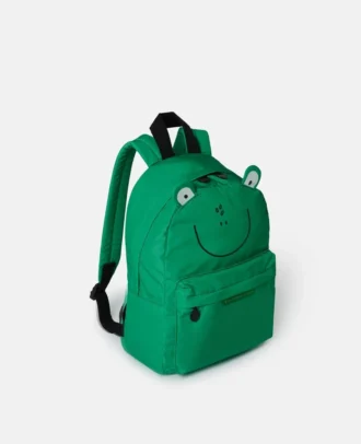 Zaino con grafica rana