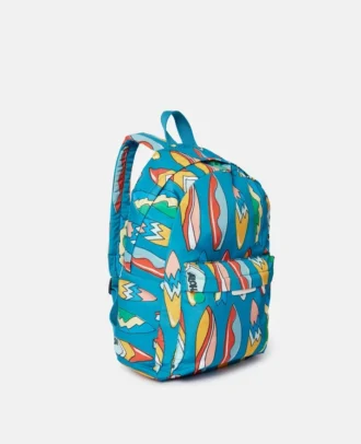 Zaino con stampa surfboard