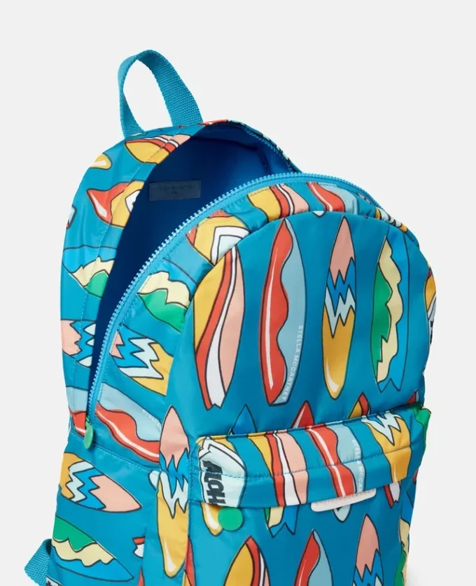 Zaino con stampa surfboard Zaino con stampa surfboard